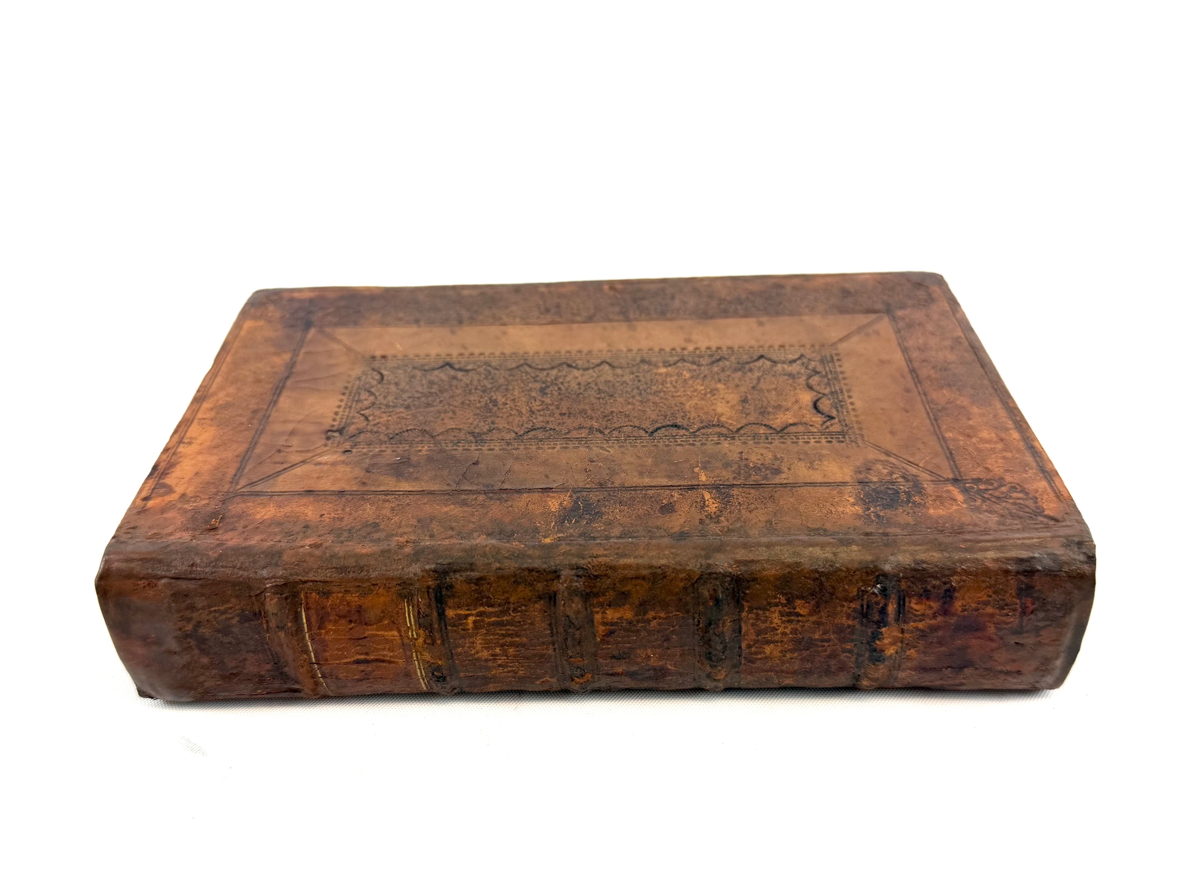 Book Repairs - Joints, hinges, minor loss of leather