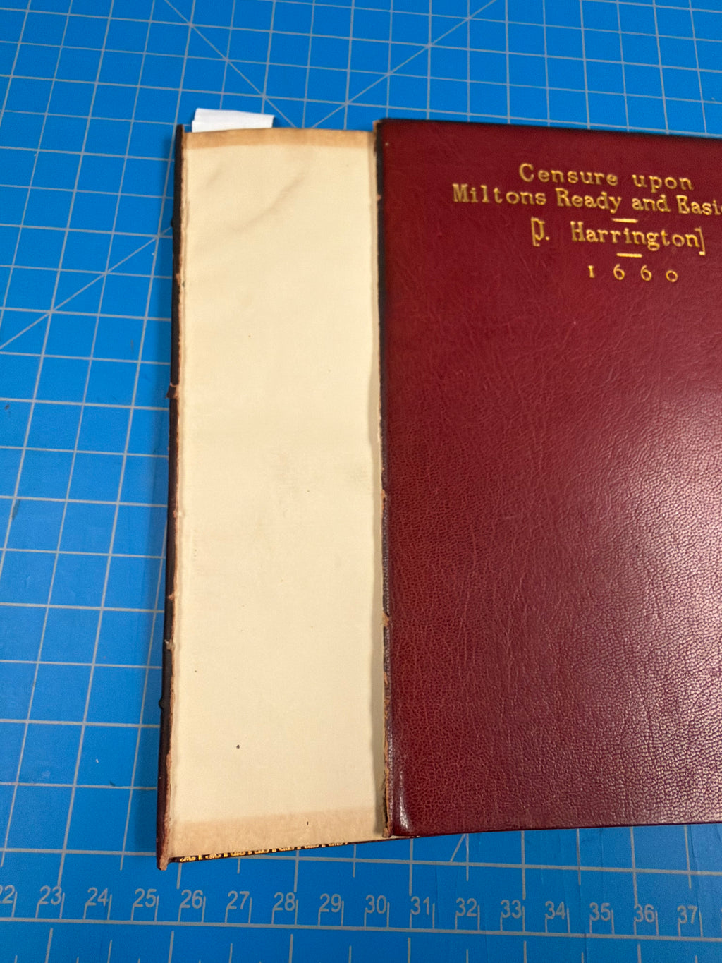 Book Repairs - Major Repairs